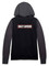 Felpa con cappuccio in pile con zip intera colorblock Harley-Davidson® da donna, nera 96219-21VW