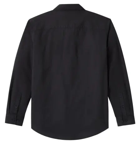 Camicia Harley-Davidson Bar & Shield Solid manica lunga nera Codice articolo: 96511-25VM