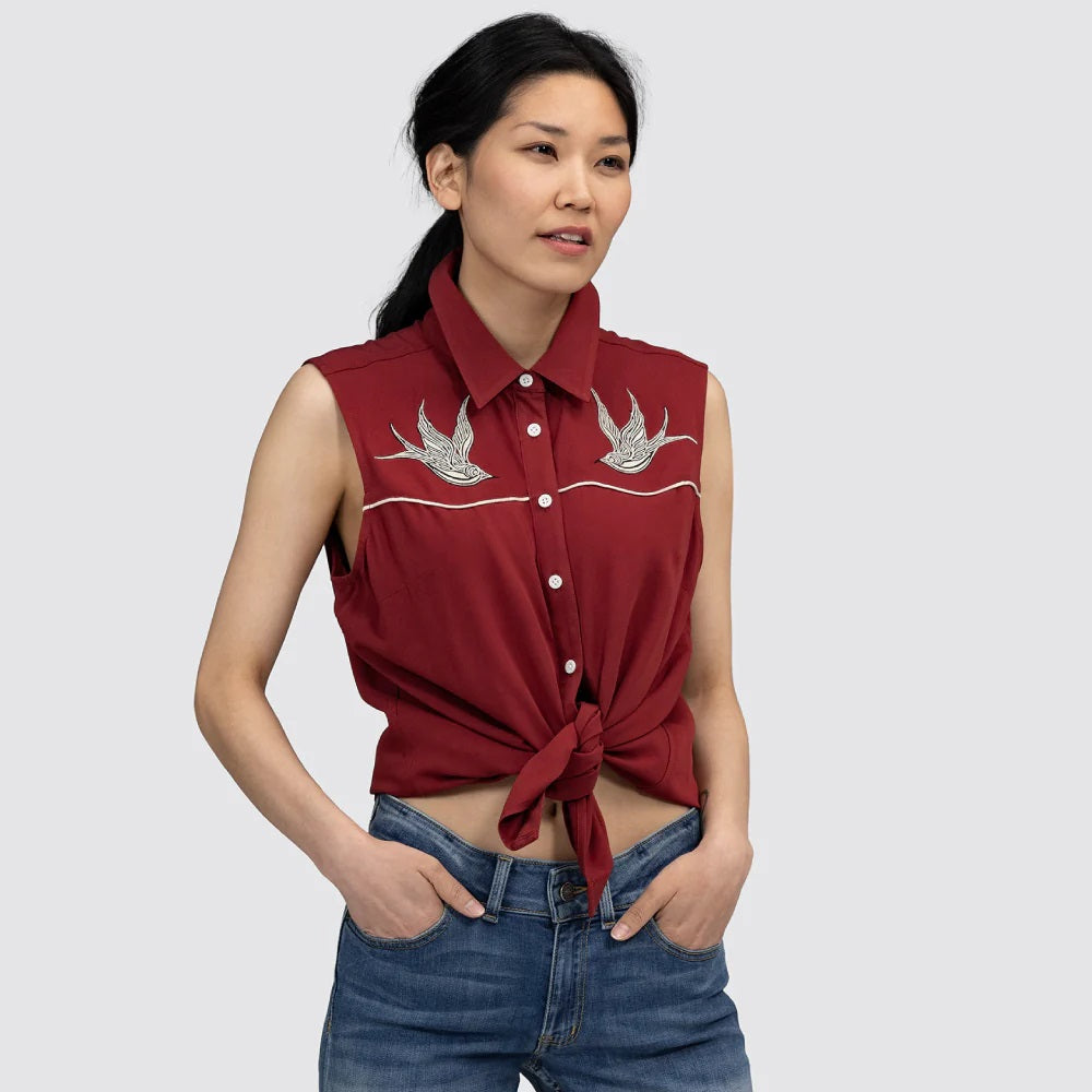 Camicia senza maniche Moto Club , Donna