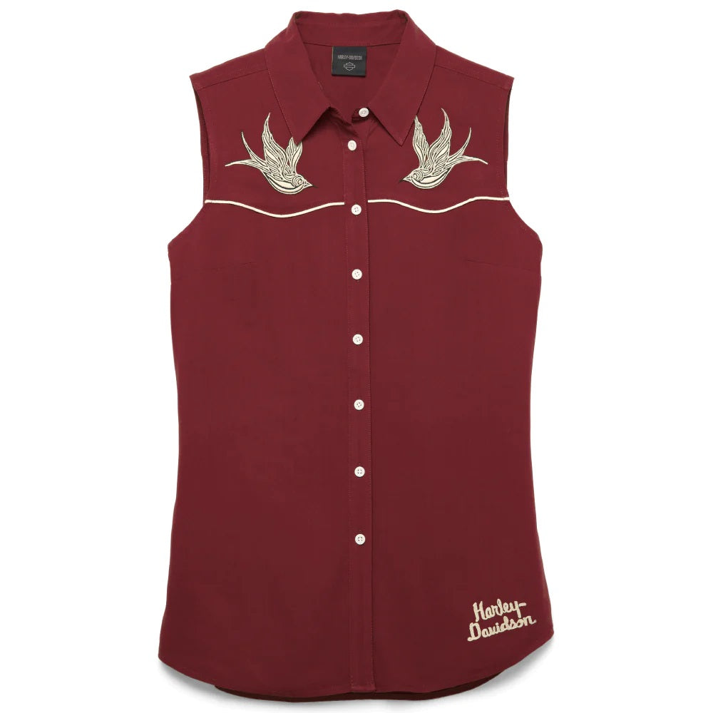 Camicia senza maniche Moto Club , Donna