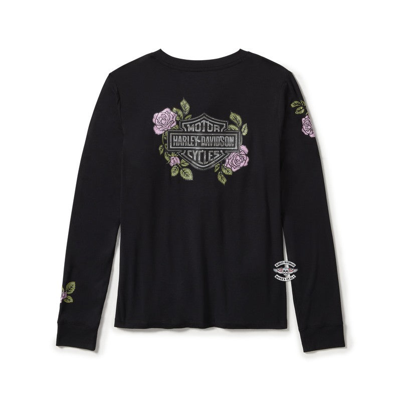 Maglia da donna Rose & Thorn Bling Harley-Davidson Riferimento 96434-25VW