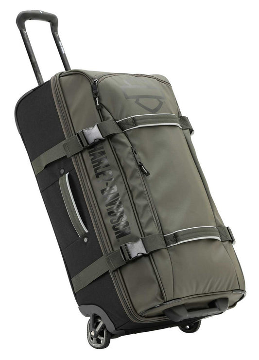Harley-Davidson Borsa da viaggio Harley-Davidson® Nomad Wheeling con ruote Shark - Foglia di vite- Articolo n. 90525