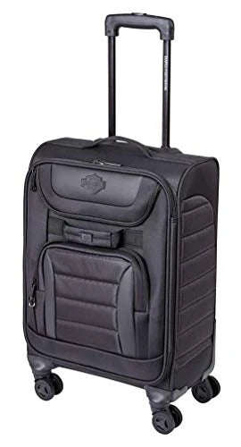Harley-Davidson 22" Onyx Quilted Bagaglio a mano con ruote -