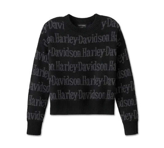 NUOVO ARRIVO Maglione Harley-Davidson Repeat Print