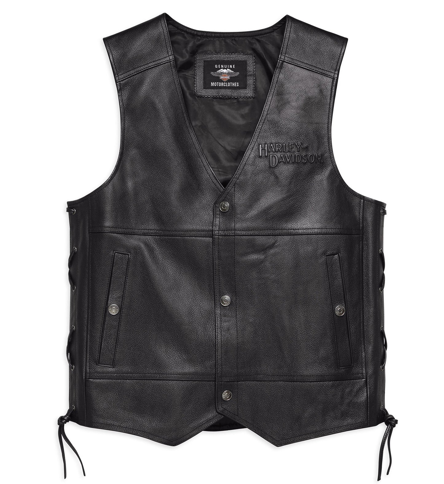 Gilet Uomo in Pelle Harley-Davidson® Tradition II