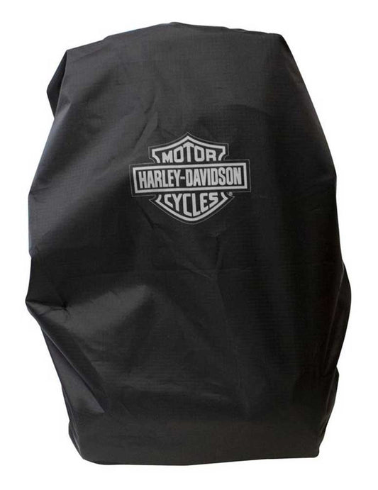 Harley-Davidson® Zaino antipioggia regolabile e ripiegabile - Nero, BP7306S-BLACK
