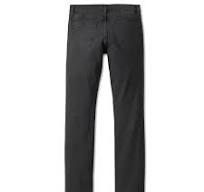 Jeans affusolati H-D da uomo – Black Denim lavato
