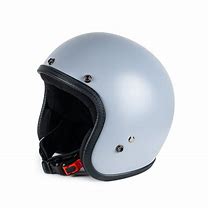 Casco 70'S Pastello Grigio lucido