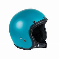 Casco 70'S Pastello Opaco Turchese