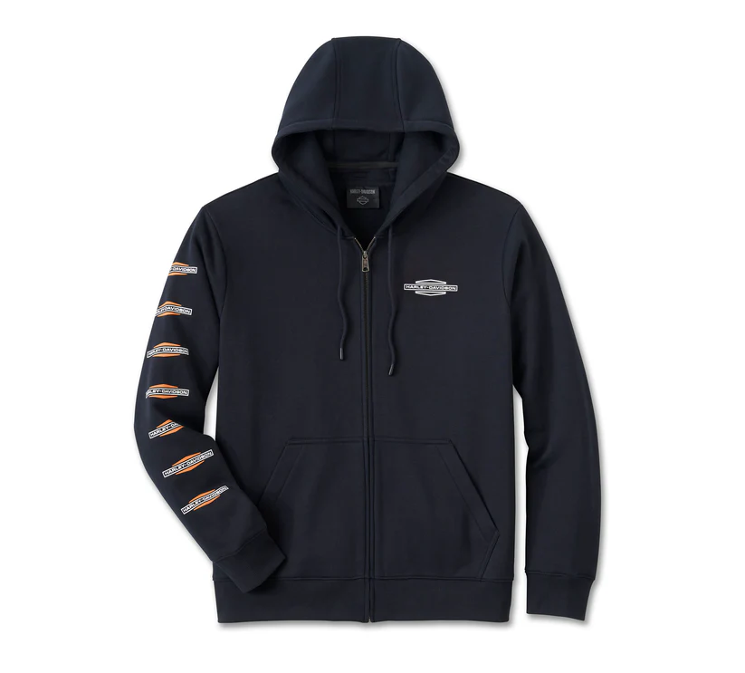 Felpa con cappuccio passamontagna Roaring - Harley Black. - immagine 1