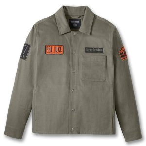 Harley-Davidson Overshirt Lavoro Uomo Verde