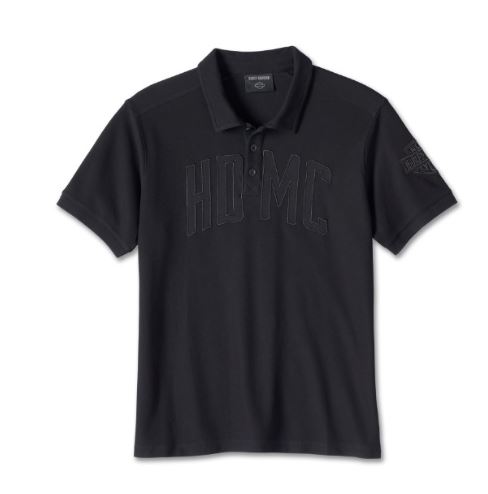 HARLEY-DAVIDSON®POLO  -  NERO