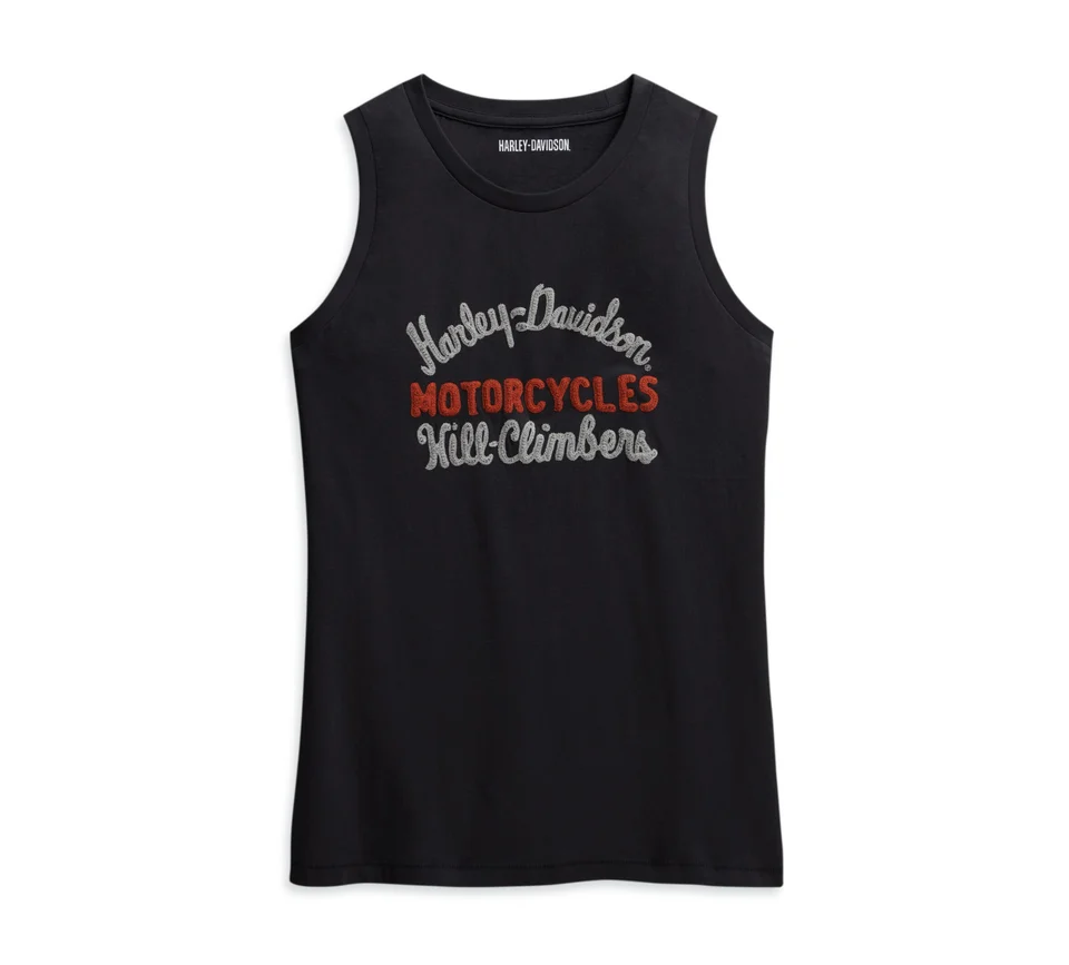 Maglietta da donna con scritta Chain Stitch Muscle - immagine 1