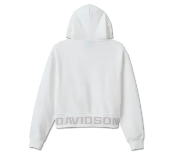 Women's Harley-Davidson Cropped Full Zip Hoodie