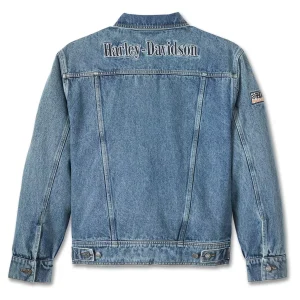 Giacca in Denim Oversize Powerslide da Donna - immagine 2