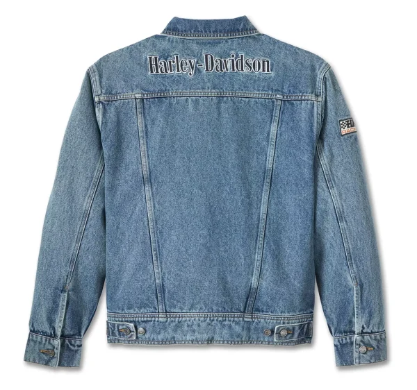 Giacca in Denim Oversize Powerslide da Donna