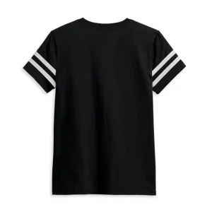 Women's Forever Sleeve Striped Tee - Black Beauty - immagine 2