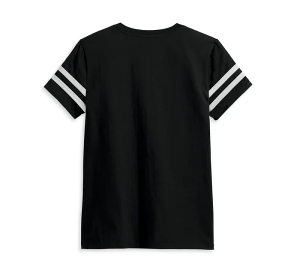 Women's Forever Sleeve Striped Tee - Black Beauty