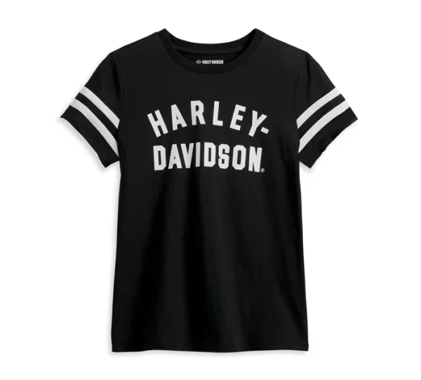 Women's Forever Sleeve Striped Tee - Black Beauty