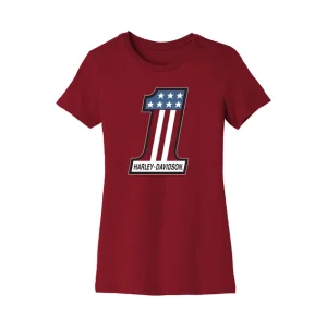 Women's Forever #1 Tee - Chili Pepper