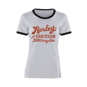 Women's Essential Harley Solid Ringer Tee