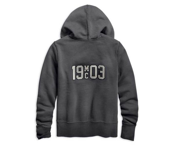 Women's Double Layer Felt Letter Hoodie