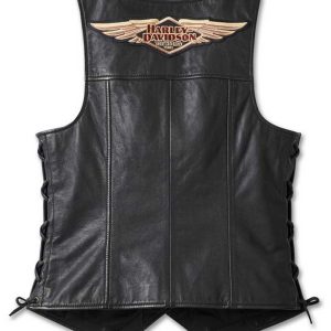 Women’s Avenue Leather Vest - immagine 2