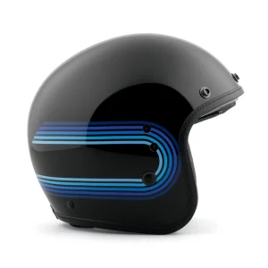 Casco Retro Tank Stripe II Sun Shield X14 3/4 97143-23EX - immagine 3