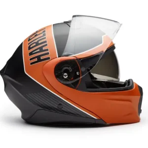 Casco modulare Evo X17 Sun Shield orange/black - immagine 3