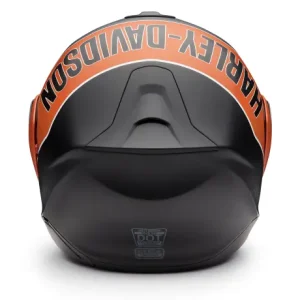 Casco modulare Evo X17 Sun Shield orange/black - immagine 4