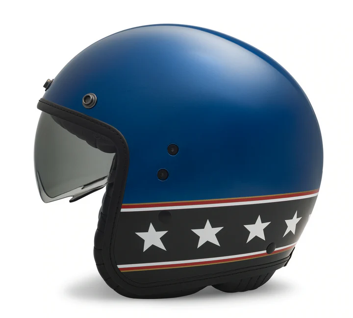 Casco 3/4 X14 Supernova N.1 con visiera parasole 97209-22EX - immagine 2