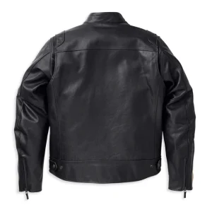 Giacca da moto in pelle Enduro 98002-23EM - immagine 3