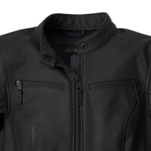 Giacca in pelle allacciata Moxie Willie G 98008-24VW - immagine 3