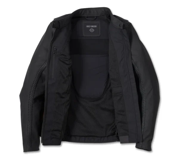 Giacca in pelle allacciata Moxie Willie G 98008-24VW