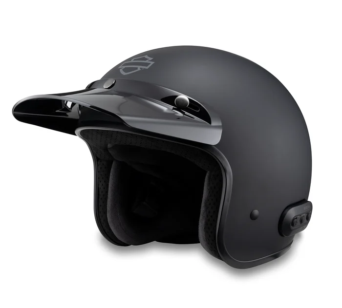 Casco Fury N04 Bluetooth 3/4 - Nero opaco 98009-23EX - immagine 3