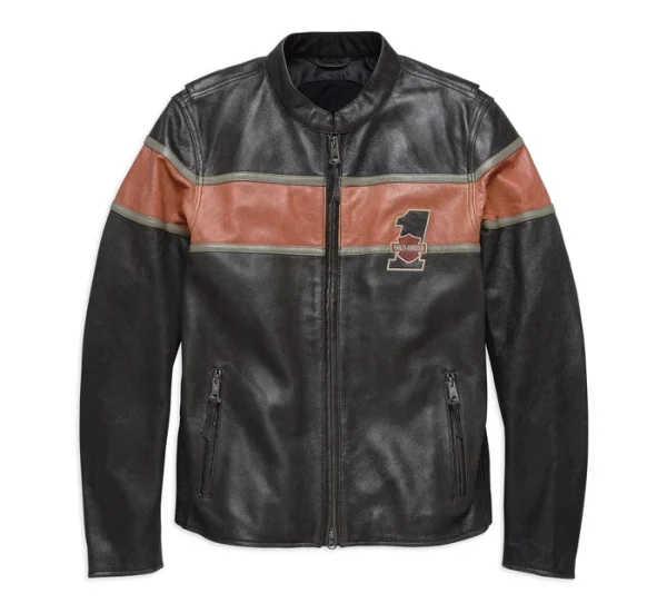 Giacca in pelle Victory Lane 98027-18EM