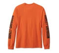Maglietta a maniche lunghe Bar & Shield  - Vintage Orange - immagine 2