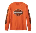 Maglietta a maniche lunghe Bar & Shield  - Vintage Orange
