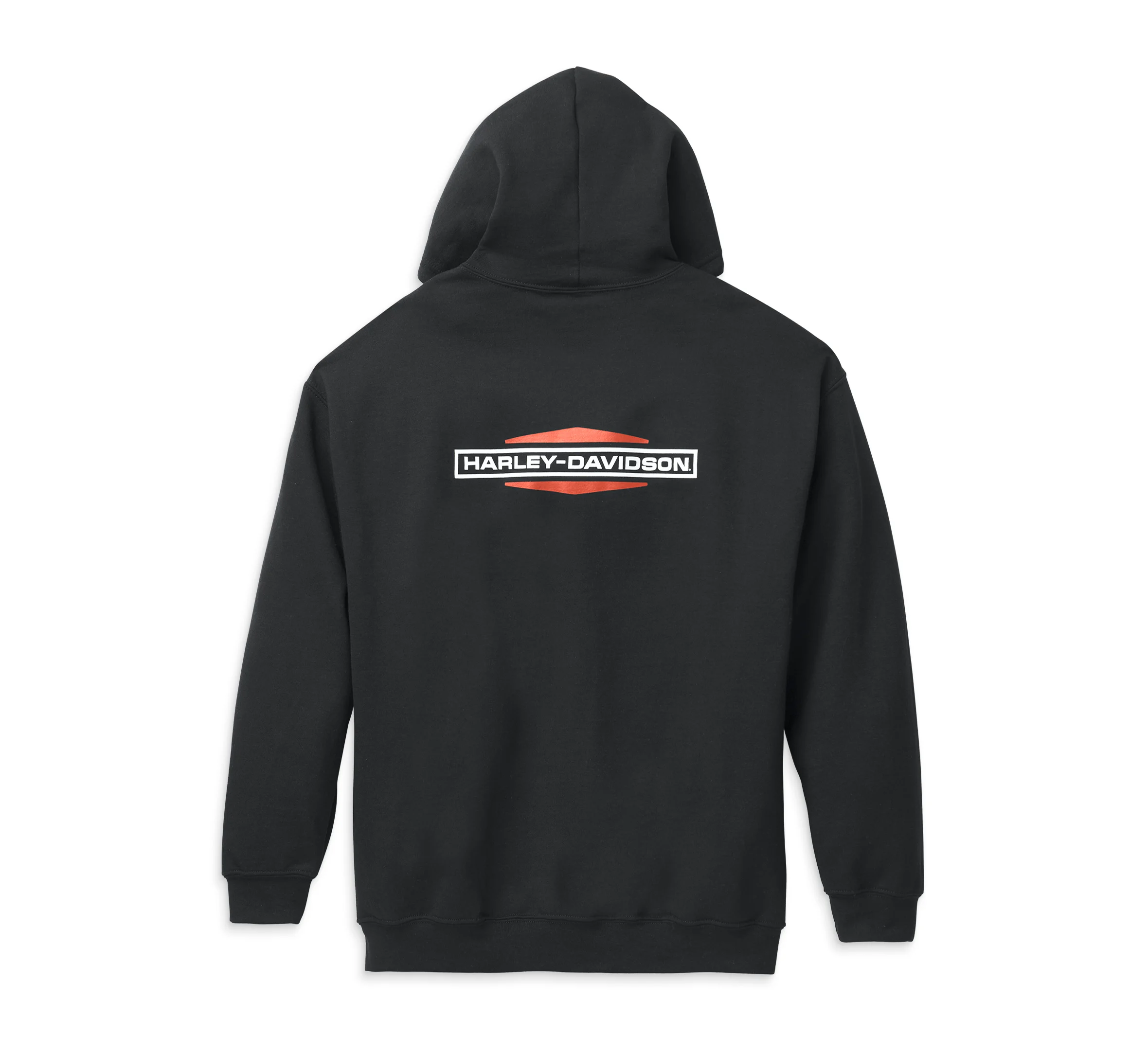 Felpa con cappuccio frontale con zip con logo da uomo - immagine 2