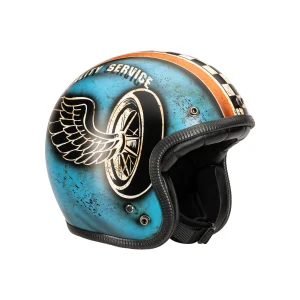 Casco 70'S Vintage Parts Blue & Orange