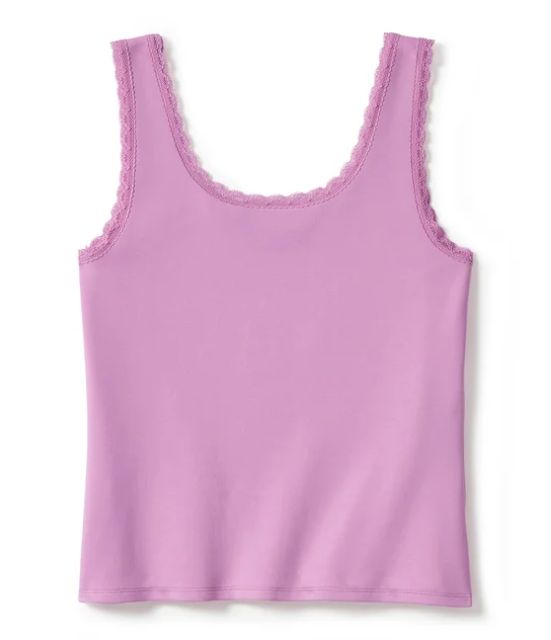 Canotta Donna Con Pizzi Rosé & Thorn Bling – Orchid