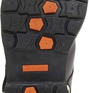 Harley Davidson Uomo Brake Buckle D91684 Pelle Stivali - immagine 4