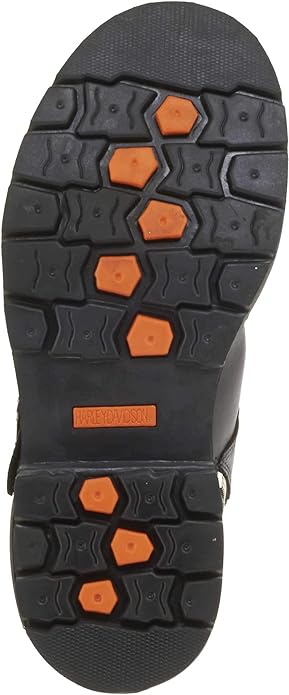 Harley Davidson Uomo Brake Buckle D91684 Pelle Stivali