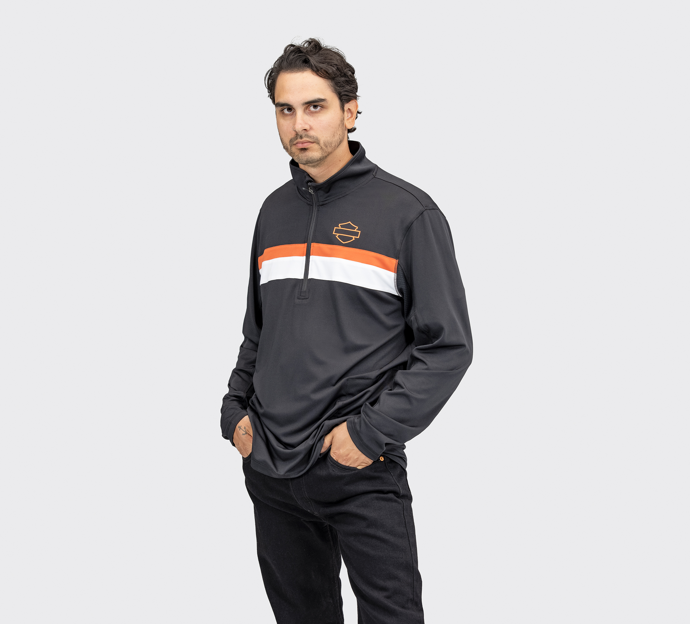 Pullover Performance 1/4-Zip - immagine 1