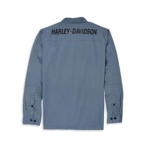 Camicia Harley-Davidson Block Font Solid Mechanics - immagine 2