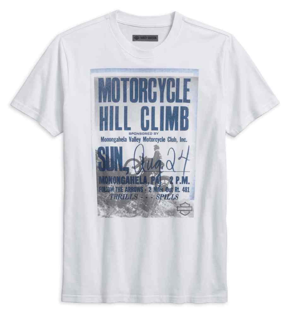 Maglietta a maniche corte Harley-Davidson® Hill Climb Slim Fit, - immagine 1