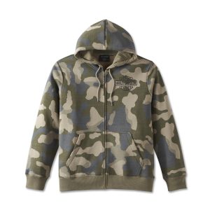 Felpa con cappuccio e zip Street Surplus