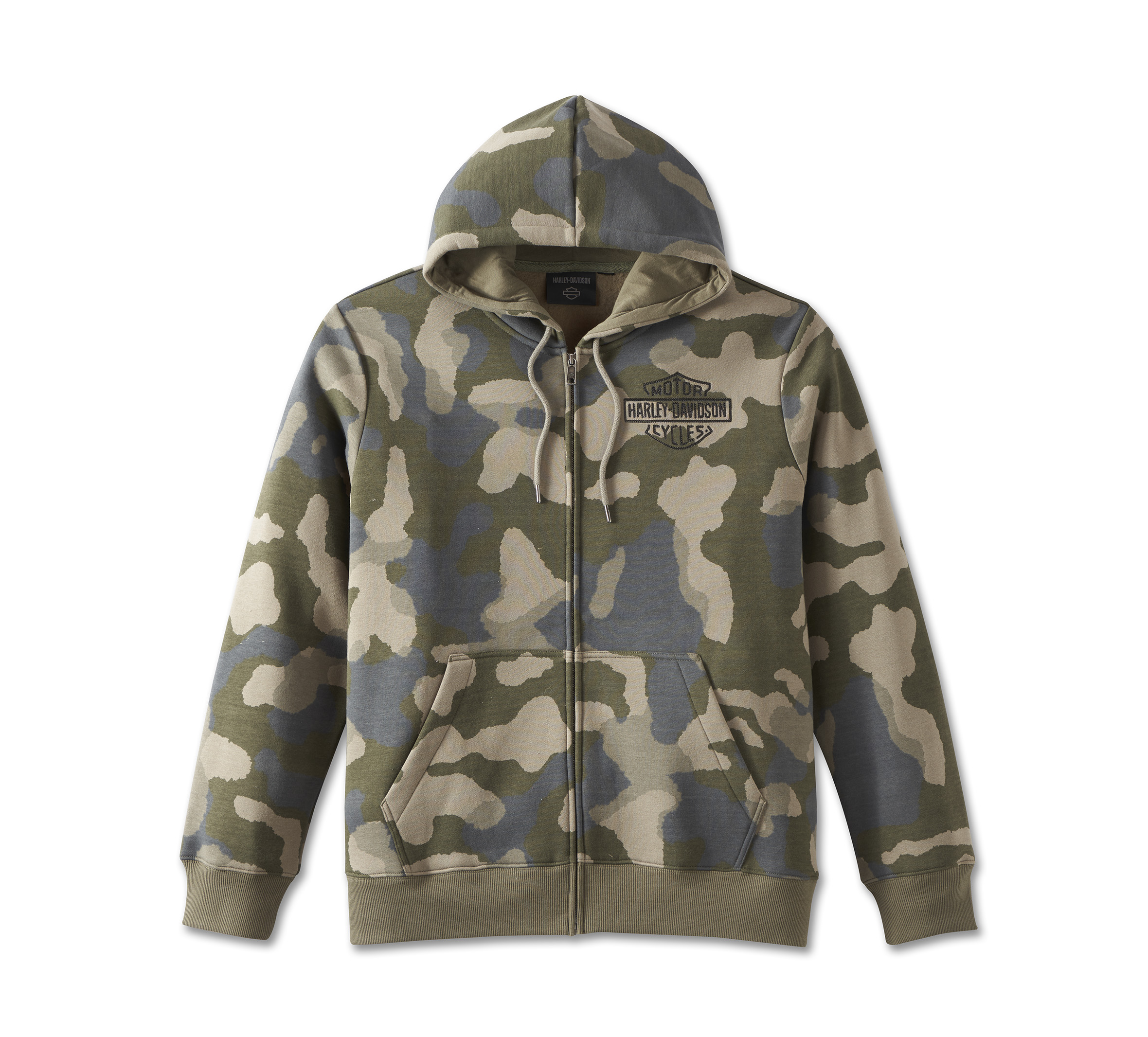 Felpa con cappuccio e zip Street Surplus - immagine 1