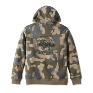 Felpa con cappuccio e zip Street Surplus - immagine 2