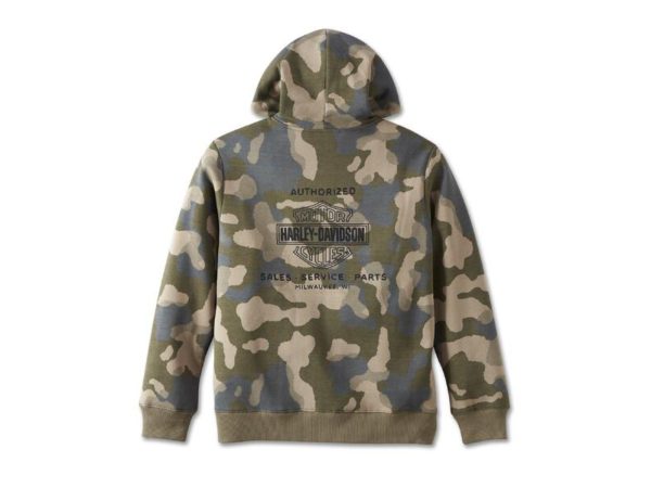 Felpa con cappuccio e zip Street Surplus